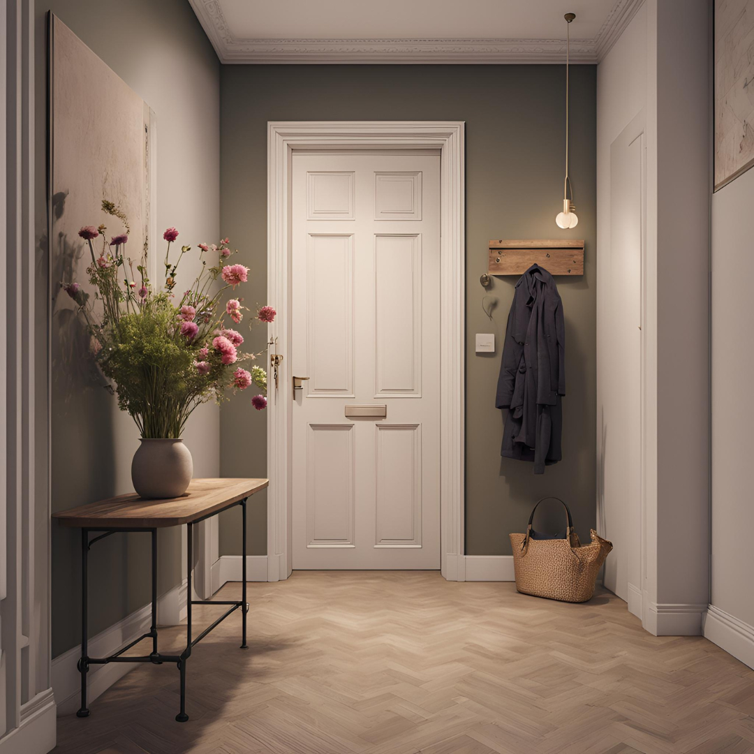 feng-shui-e-o-hall-de-entrada Opte por aromas suaves e relaxantes, como lavanda ou eucalipto, que ajudam a acalmar os sentidos e promovem uma sensação de bem-estar.